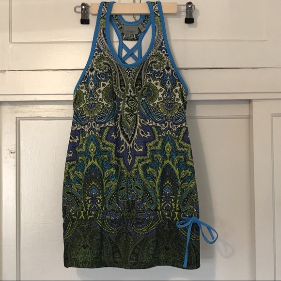 Athleta | Tic Tac Toe Draw String Tank - Picture 3 of 7